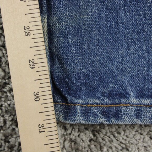 Wrangler Riggs FR Relaxed Fit Denim Workwear Jeans Mens 40x30 - Picture 9 of 14